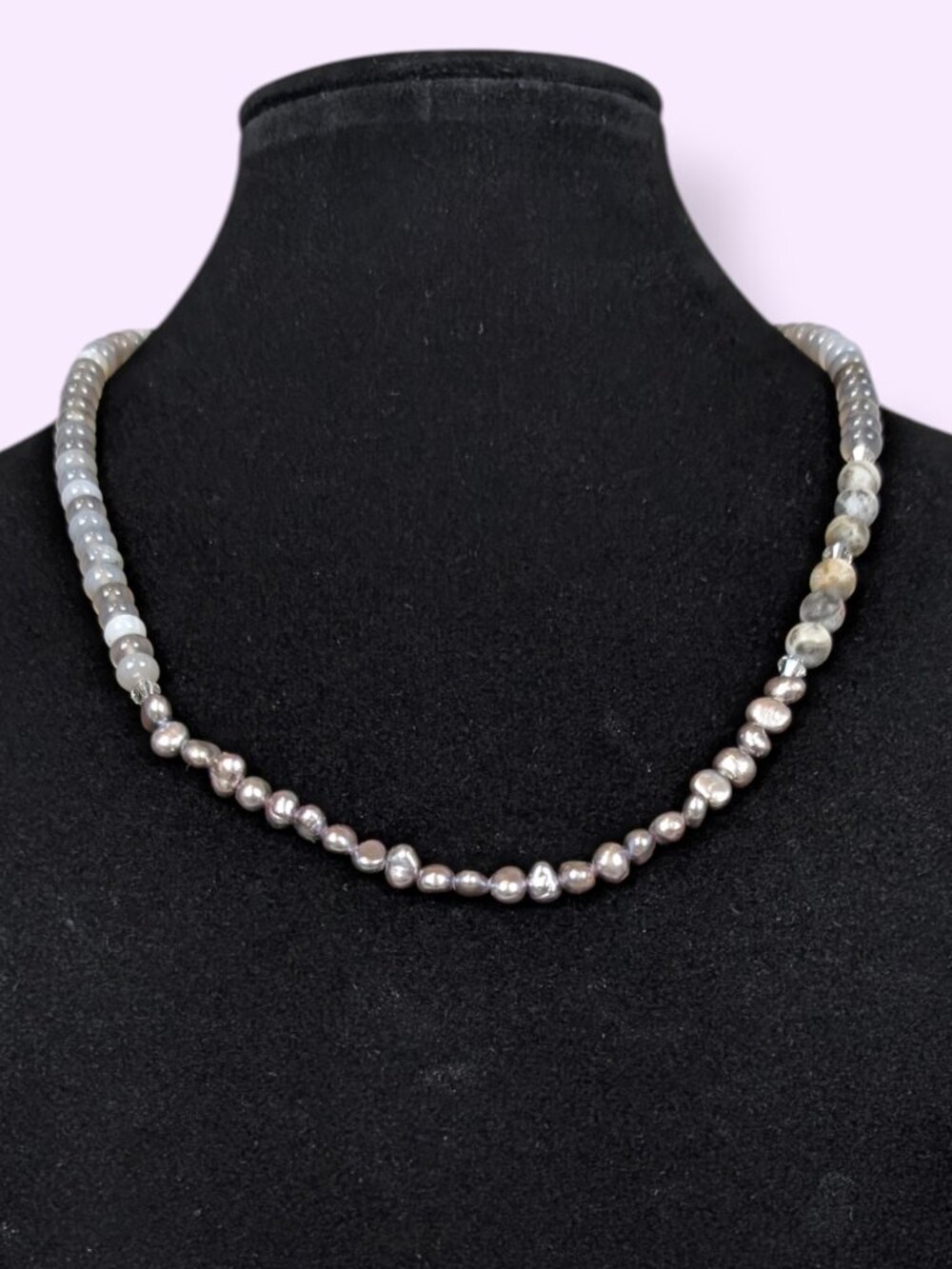 (2/$20) Bohemian Multi Stone Beaded Necklace